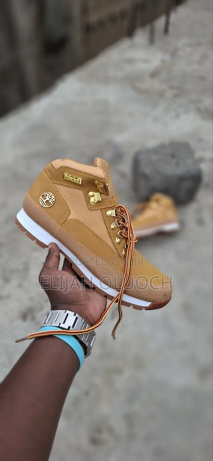 Brown Leather Timberland Sport Original Shoes