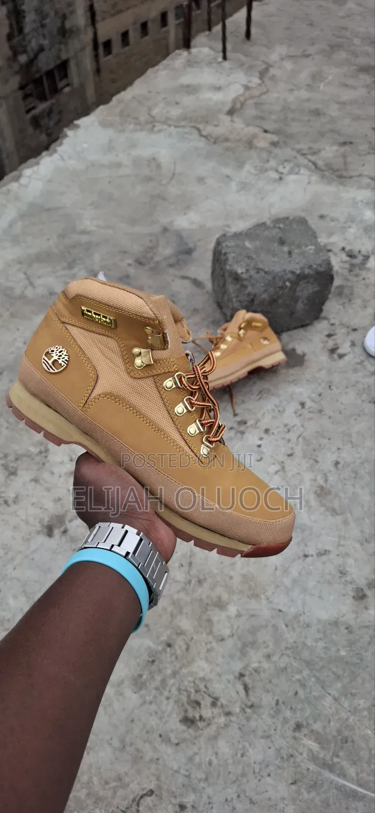 Brown Leather Timberland Sport Original Shoes