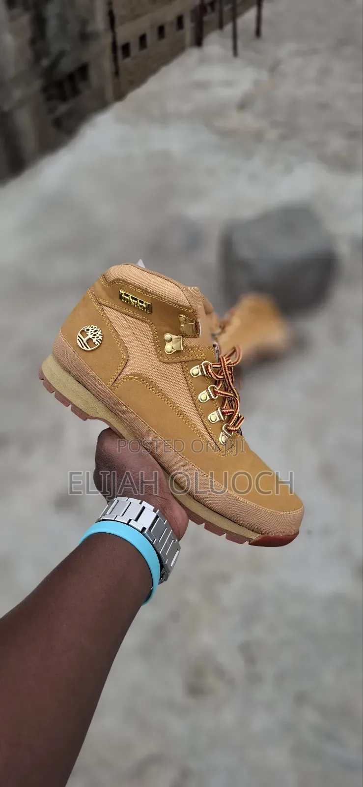 Brown Leather Timberland Sport Original Shoes