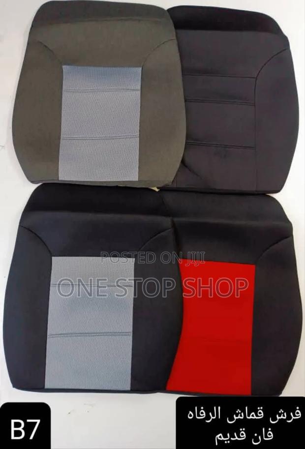 Washable Cloth 5 Seater Cars Seat Covers in Red,Grey,Black