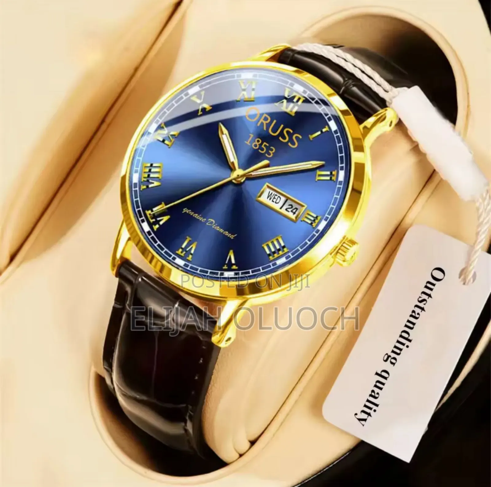 Oruss Men Day Date Watch