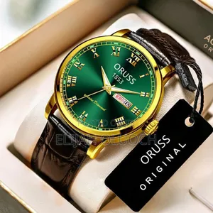 Oruss Men Day Date Watch