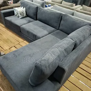 Gray 6 Seater L Seat