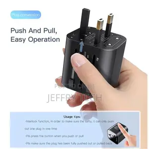 Yesido Universal 4-Port Usb Adapter and Type-C Charge _ Mc09