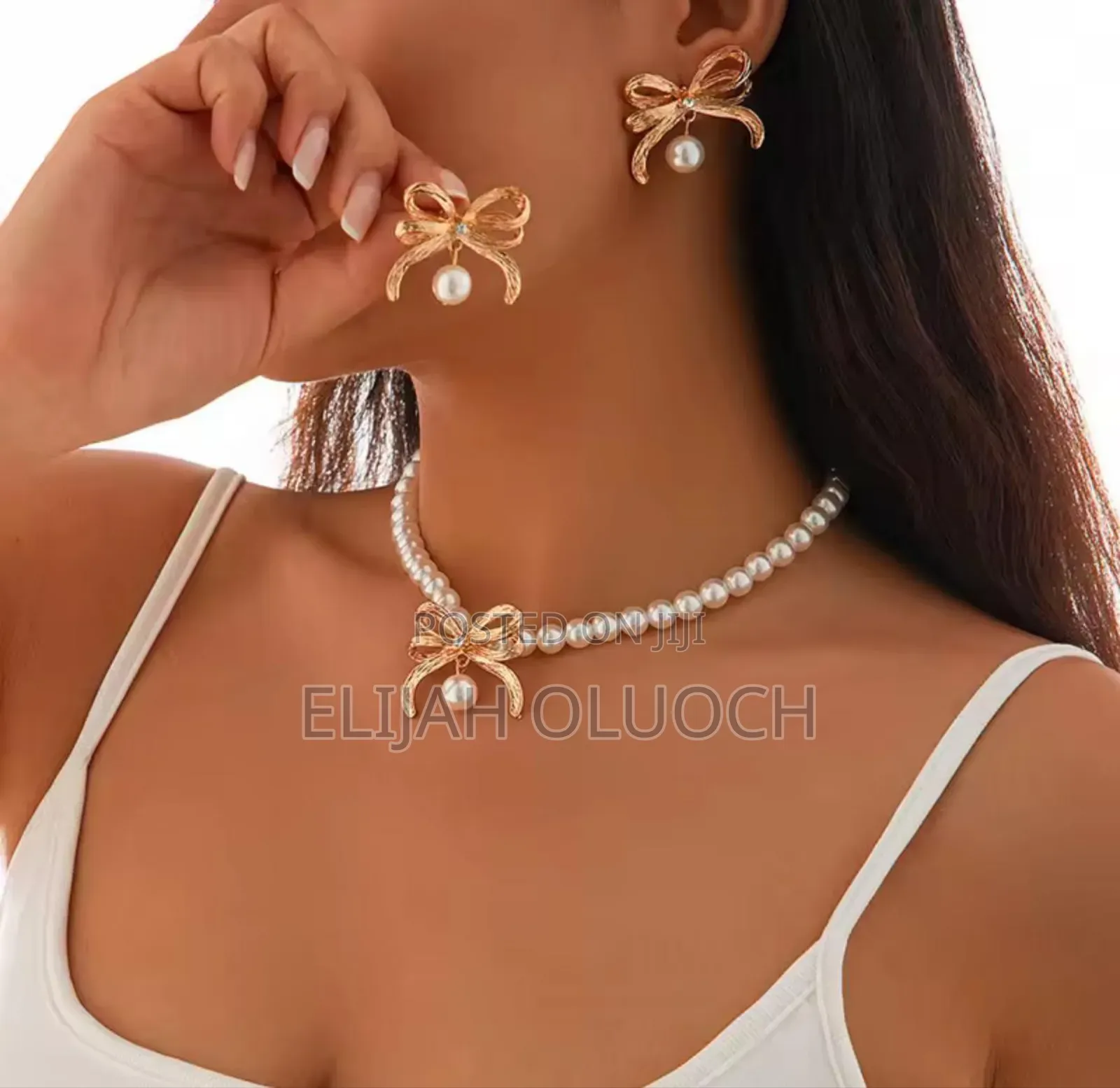 Matching Necklace Earrings
