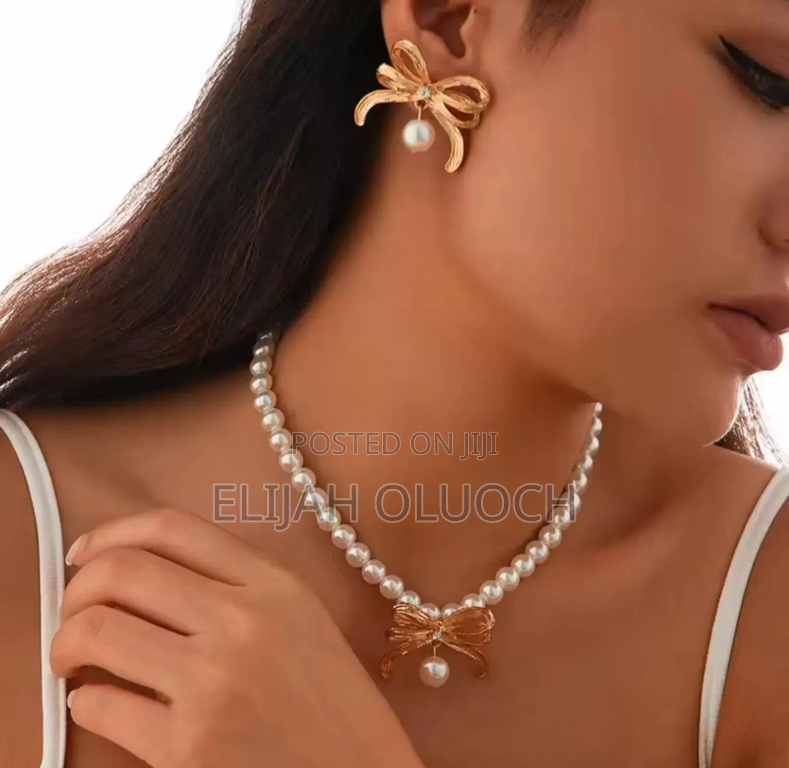 Matching Necklace Earrings