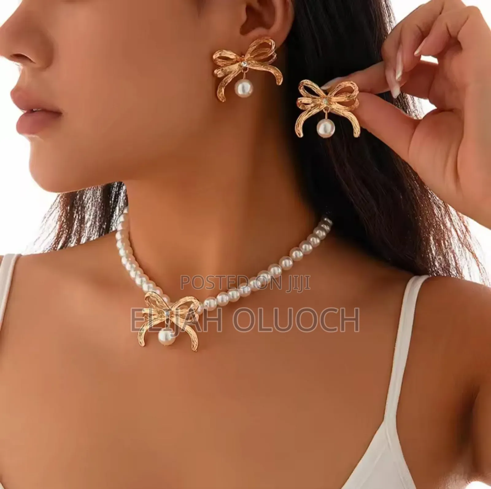Matching Necklace Earrings