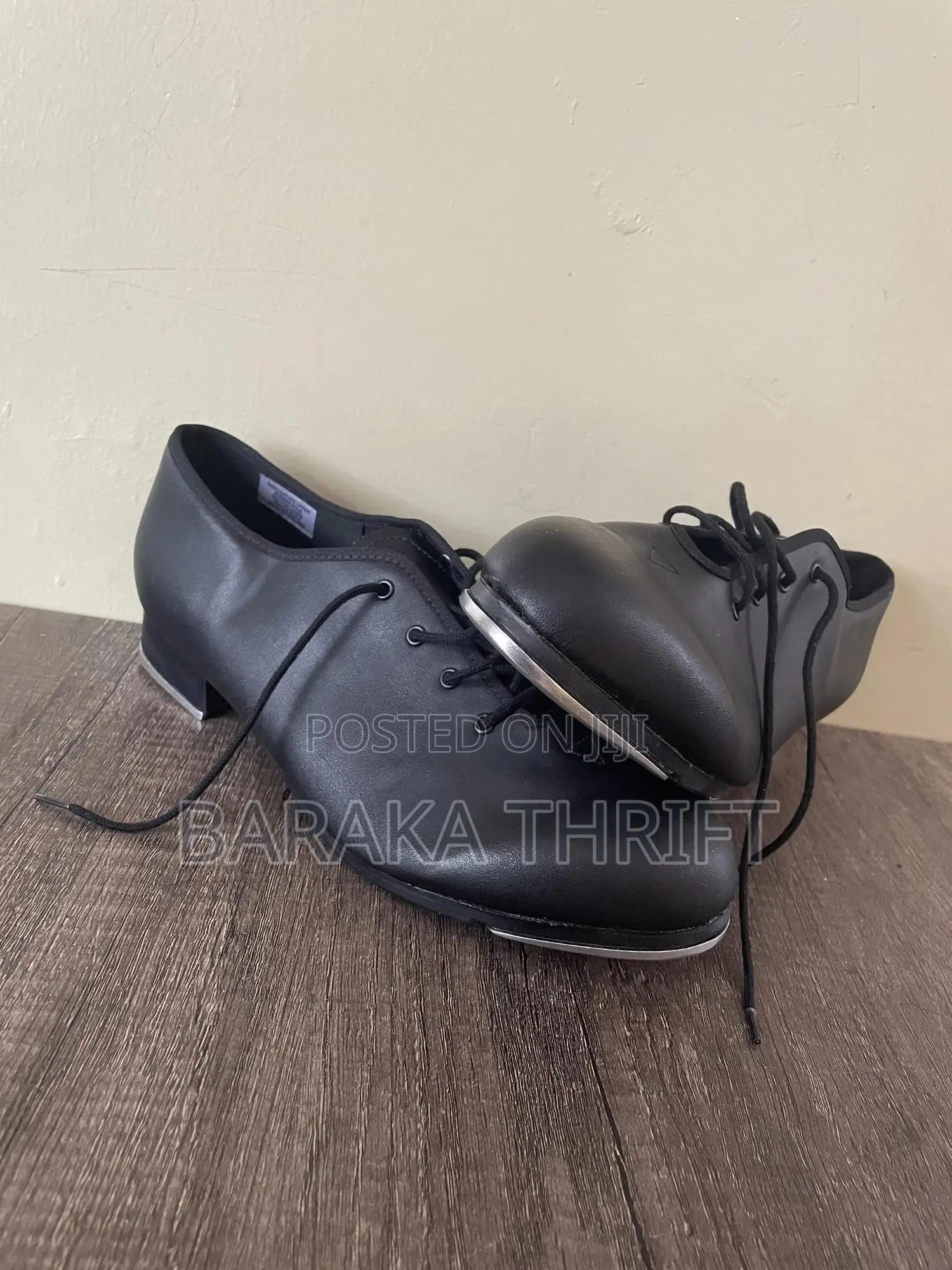 Black Bloch Techno Sole Tap Shoe[ Oxford Tap Shoes](Size 6)