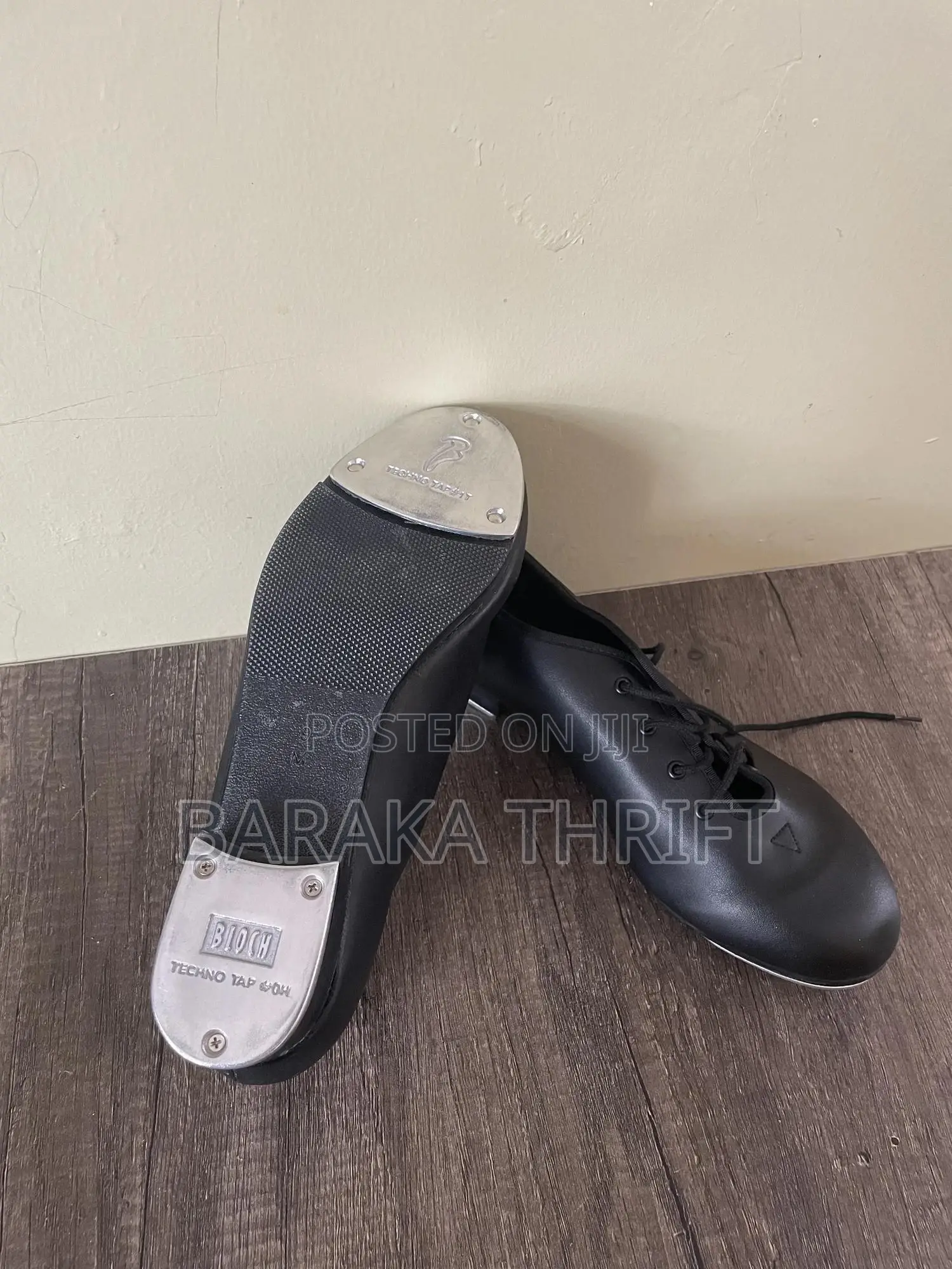 Black Bloch Techno Sole Tap Shoe[ Oxford Tap Shoes](Size 6)