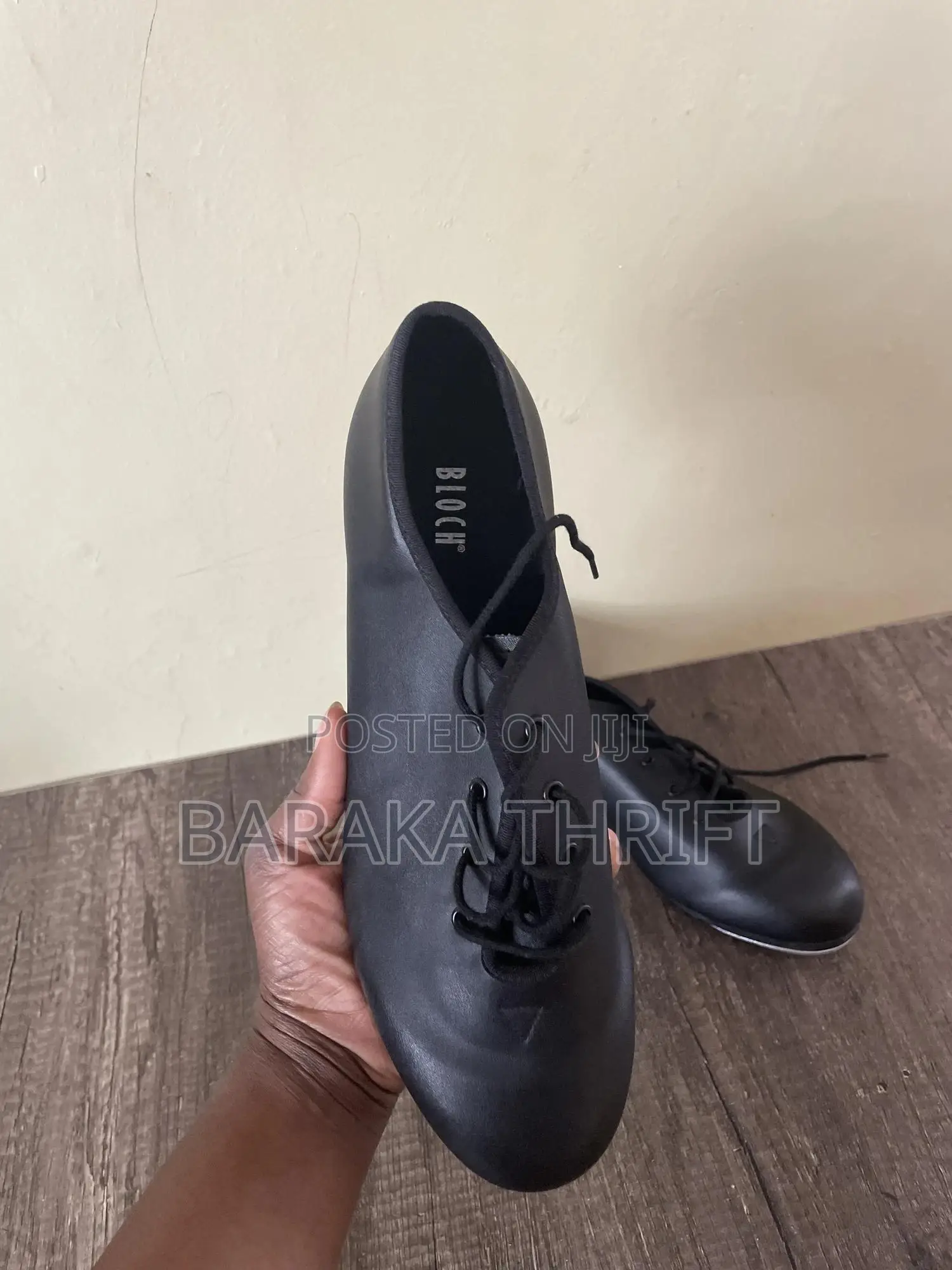 Black Bloch Techno Sole Tap Shoe[ Oxford Tap Shoes](Size 6)