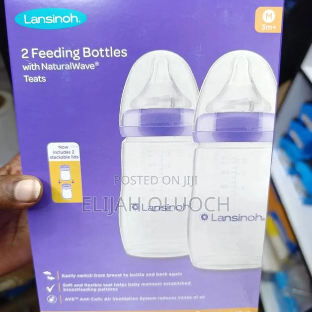 Lansinoh Twin Pack Bottles - main view