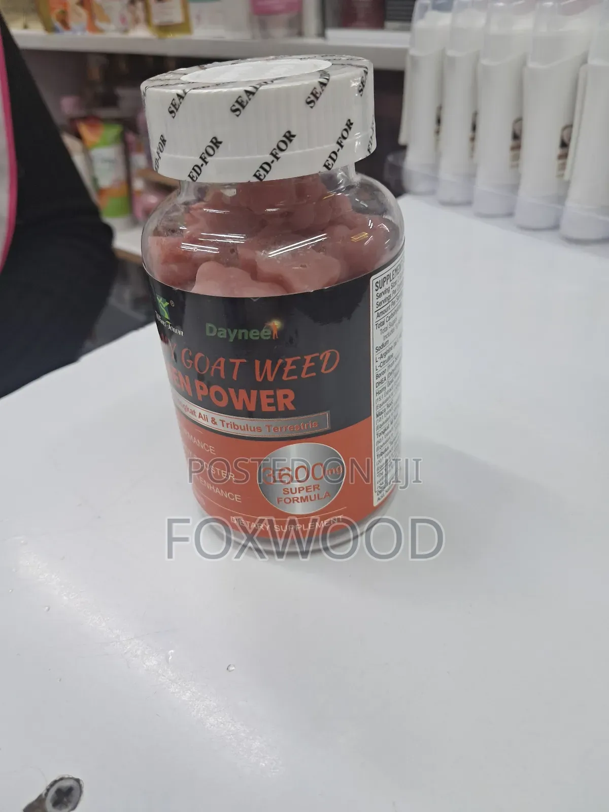 Horny Goat Weed Men Power" Gummies,