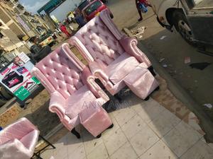 2 Pedicure/ King Size Chairs Pink - main view