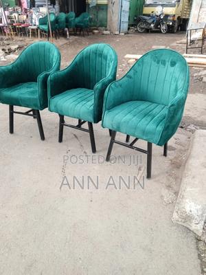 Green and Black Styling Chairs - main view