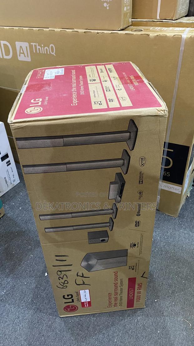 Lg Lhd657 Home Theatre System 1000watts - thumbnail 2