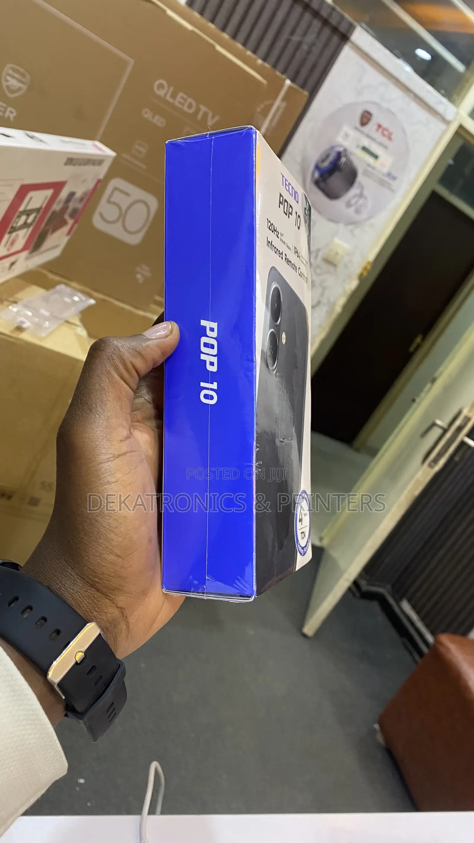 New Tecno Pop 10 64 GB Black