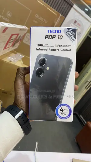 New Tecno Pop 10 64 GB Black