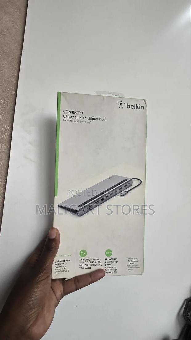 Belkin Connect
Usb-C 11-in-1 Multiport Dock