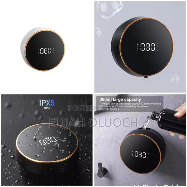 300ml Automatic Soap Dispenser With Temperature Display - main view