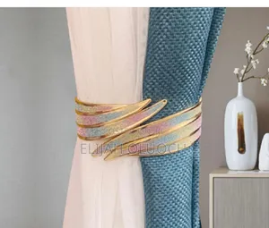 Metallic Buckle Curtains Holders
