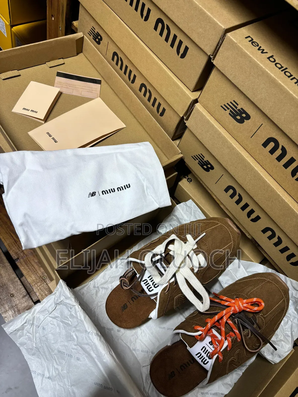New Balance X Miumiu(Prada's Sister Company)
Size 38-45