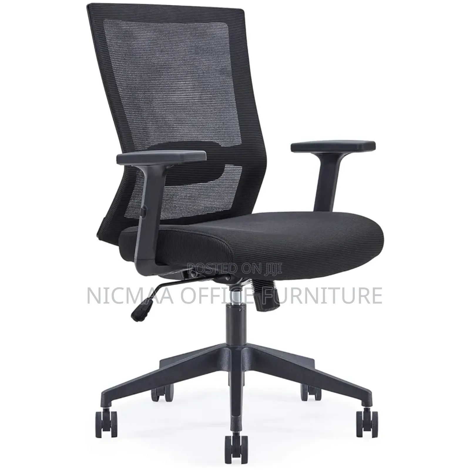 Flexible Ergonomic Back Mesh Black Office Chair