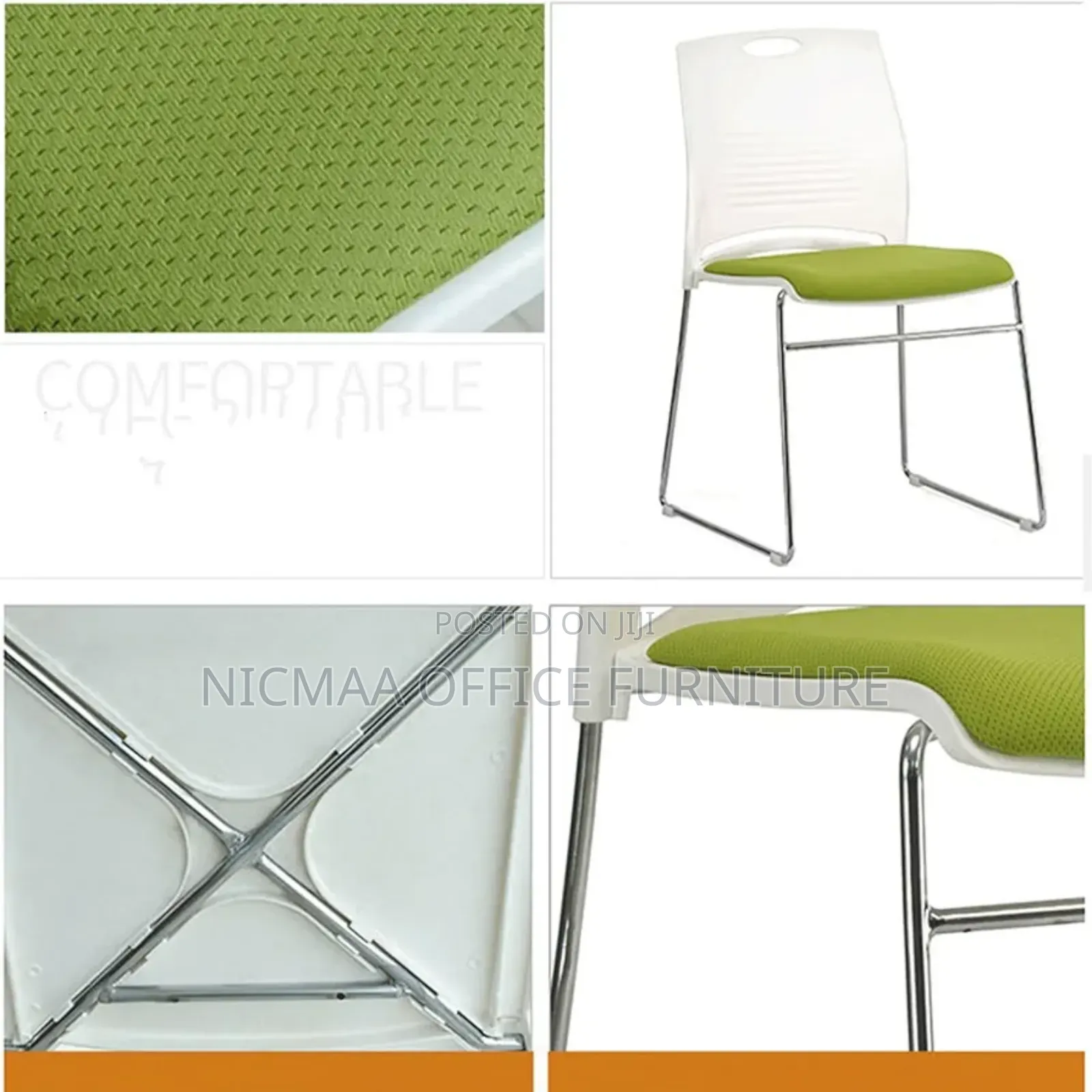 Stackable Ergonomic Pro Office Chair