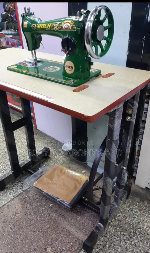 Roch Sewing Machine and Imported Table - main view