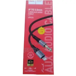 Hoco Cable Type-C to Aux Audio Upa26 - Black