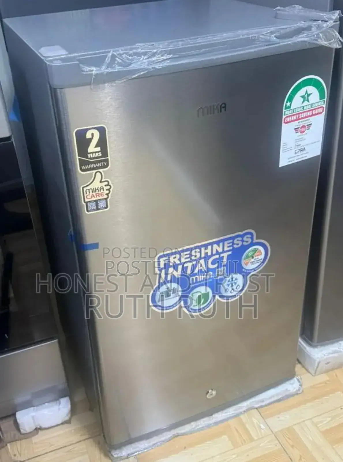 *Mika 92litres Single Door Refrigerator