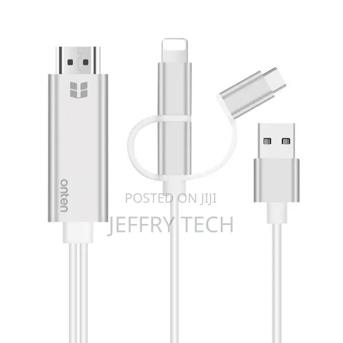 Otn-7537a 3 in 1 1080p Mobile Hd Screen Player Adapter Cable
