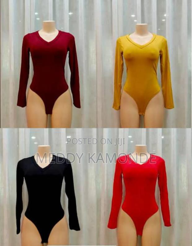 Classic Long Sleeved Bodysuit Top - thumbnail 2