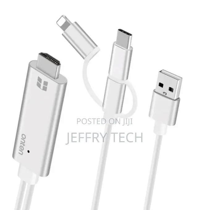 Otn-7537a 3 in 1 1080p Mobile Hd Screen Player Adapter Cable