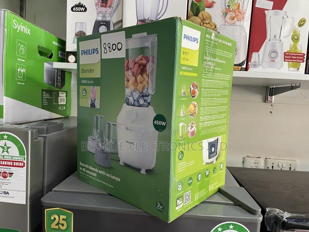 Philips 3000 Series Blender 450w 1l Plastic Jar + Chopper - thumbnail 4