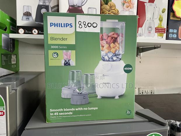 Philips 3000 Series Blender 450w 1l Plastic Jar + Chopper - main view