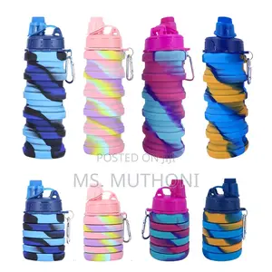 Foldable Silicon Water Bottles