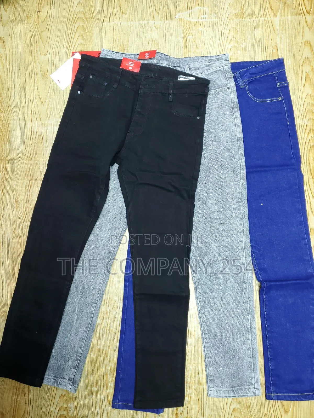 Quality Leather Men Casual Amiri DSNL Denim Jeans Trousers