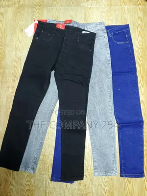 Quality Leather Men Casual Amiri DSNL Denim Jeans Trousers