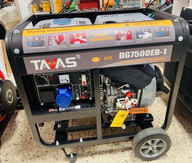 Robust Tavas Air Cooled Diesel Generator 10kva Single Phase - main view