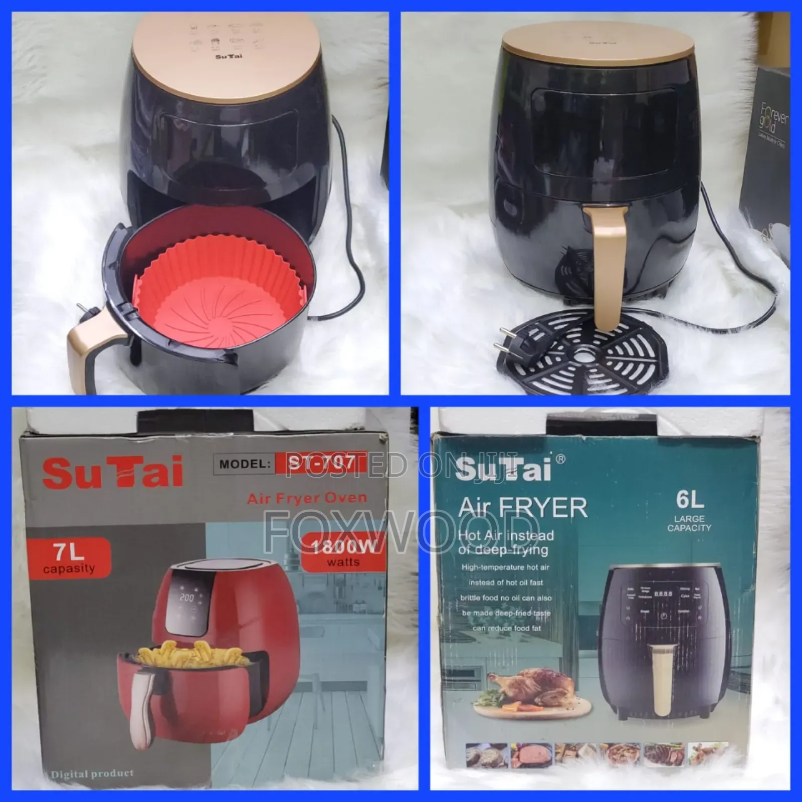 Air Fryer Without Oil Hot Air Electric Fryer