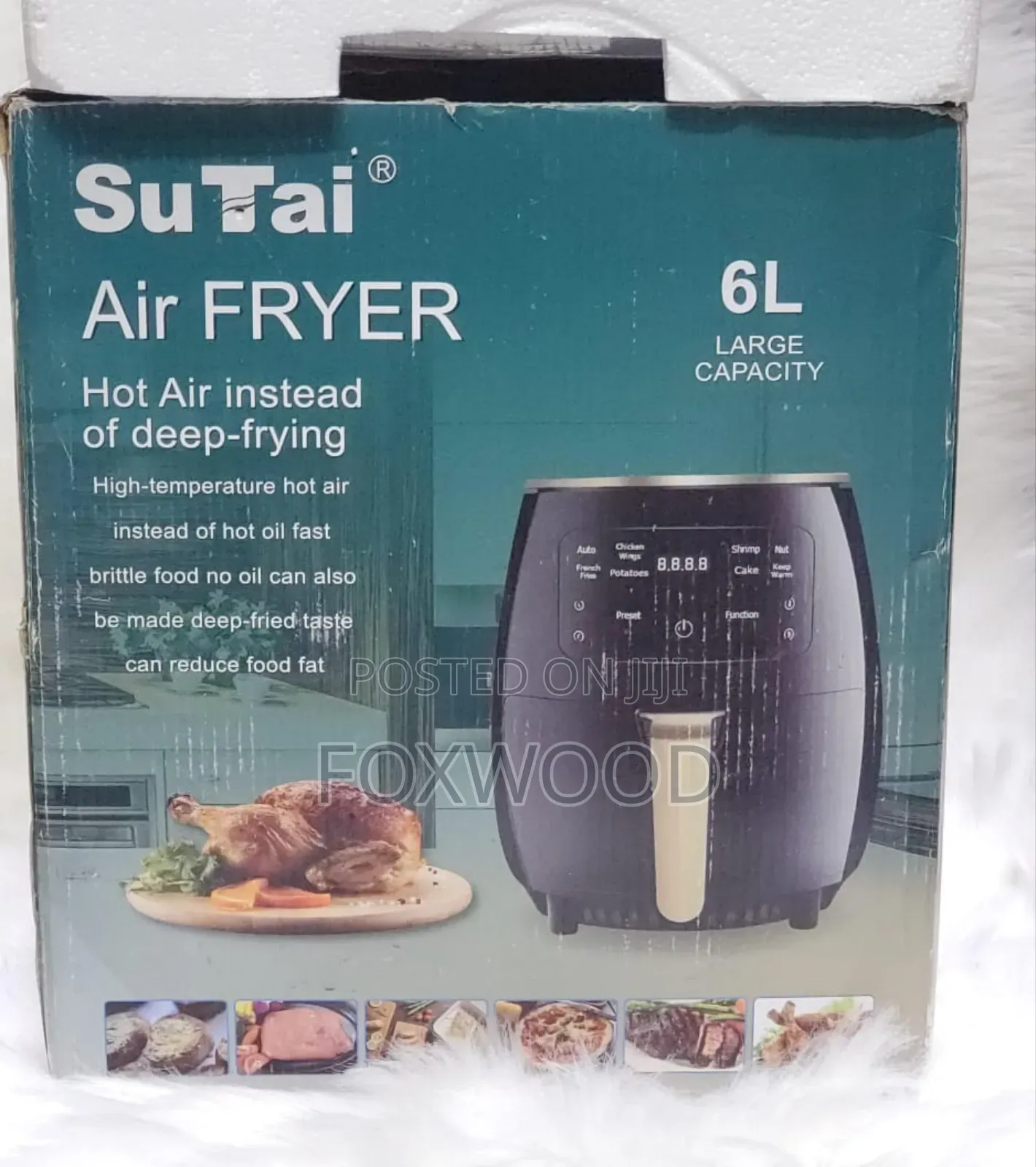 Air Fryer Without Oil Hot Air Electric Fryer