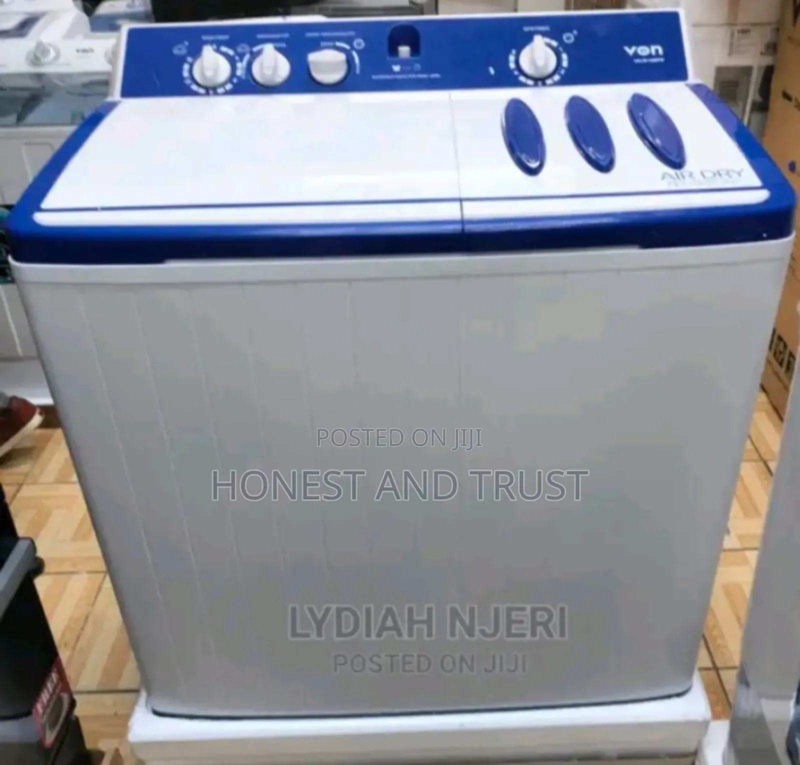 Von 12kg Twin Tub Washing Machine
