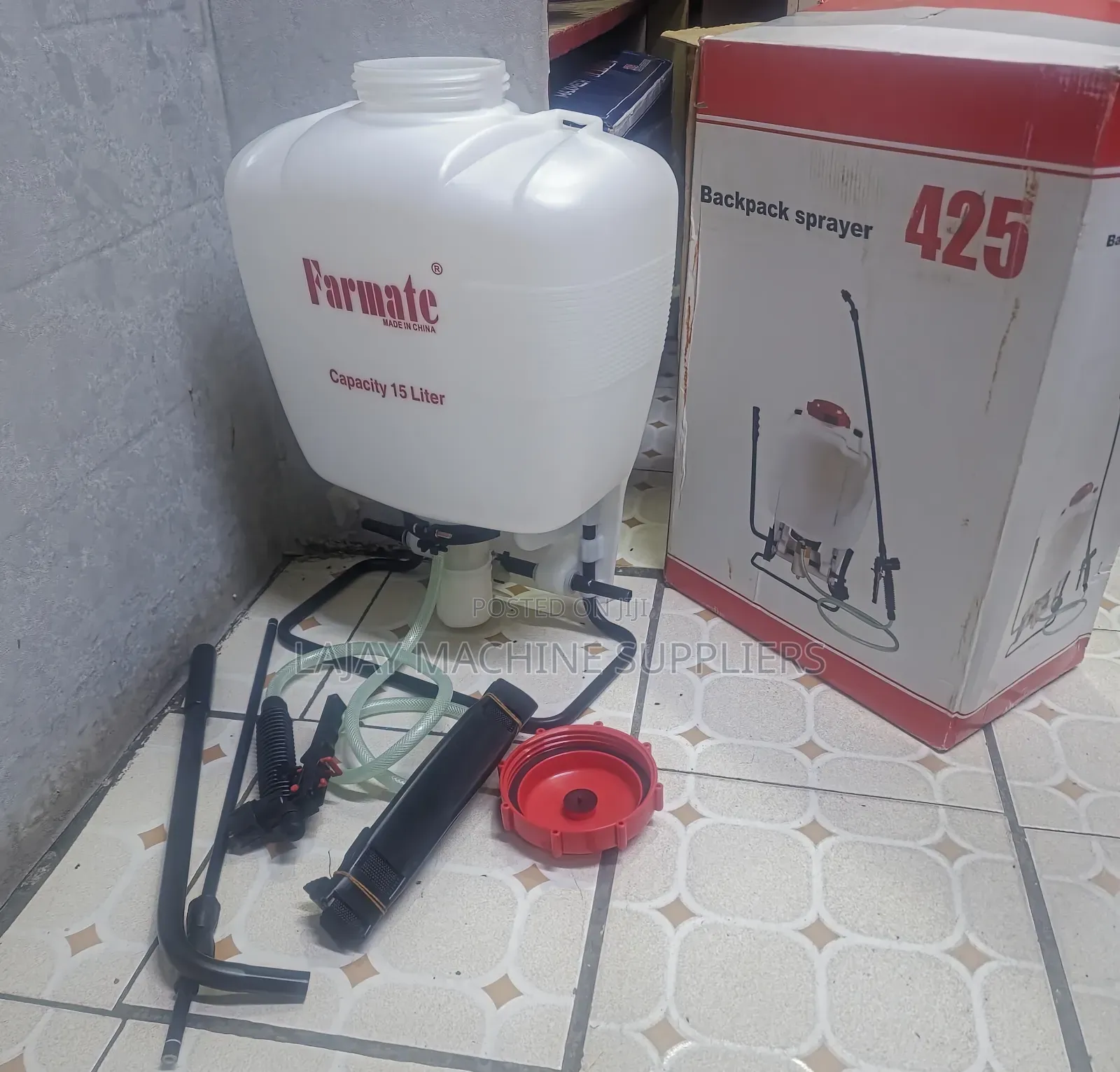 Farmate 15 Liters Knapsack Sprayer