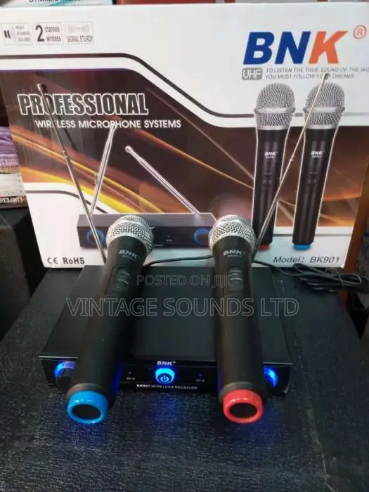 New Bnk Wireless Microphone