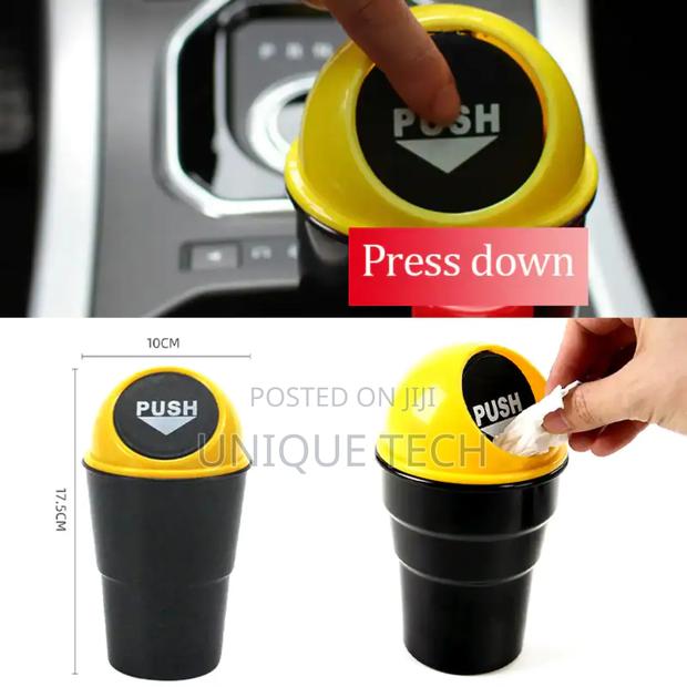 Mini Car Trash Can – Portable, Lightweight Handy - main view