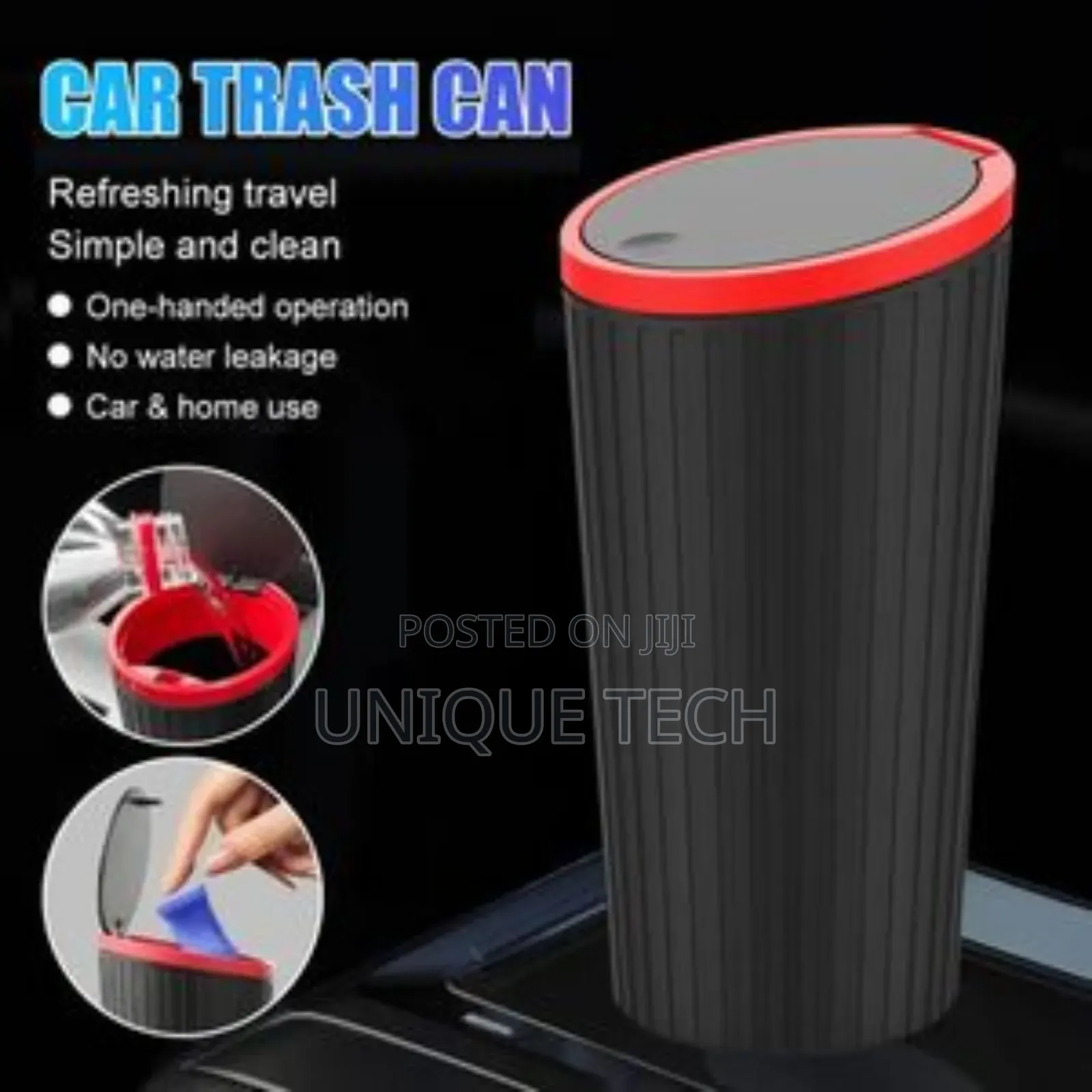 Mini Car Bin – Cup Design, Leakproof Discreet