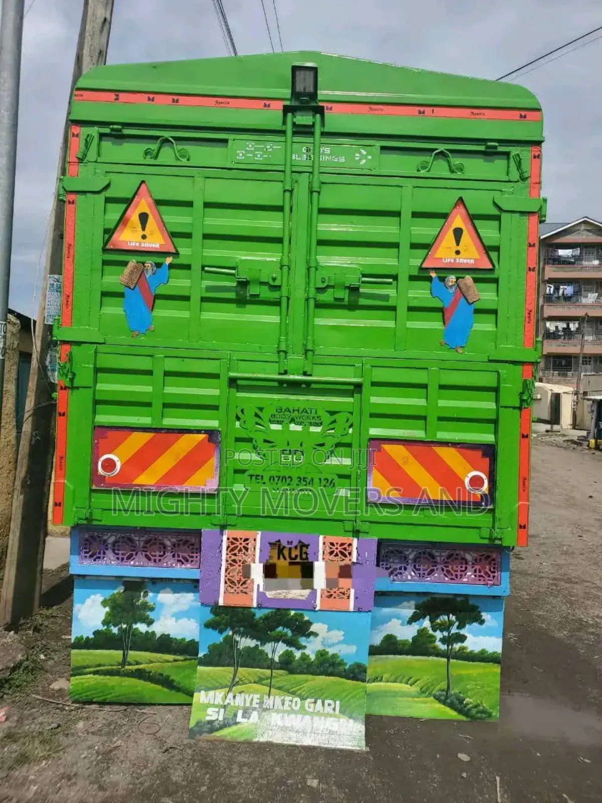 Open Truck for Transport Services Accessible