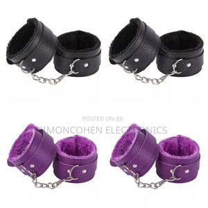 Fluffy Adult Bondage Cuffs - main view