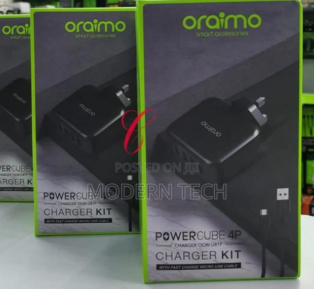 Oraimo Powercube 4p Ocw-U81f 4 Ports Chargers