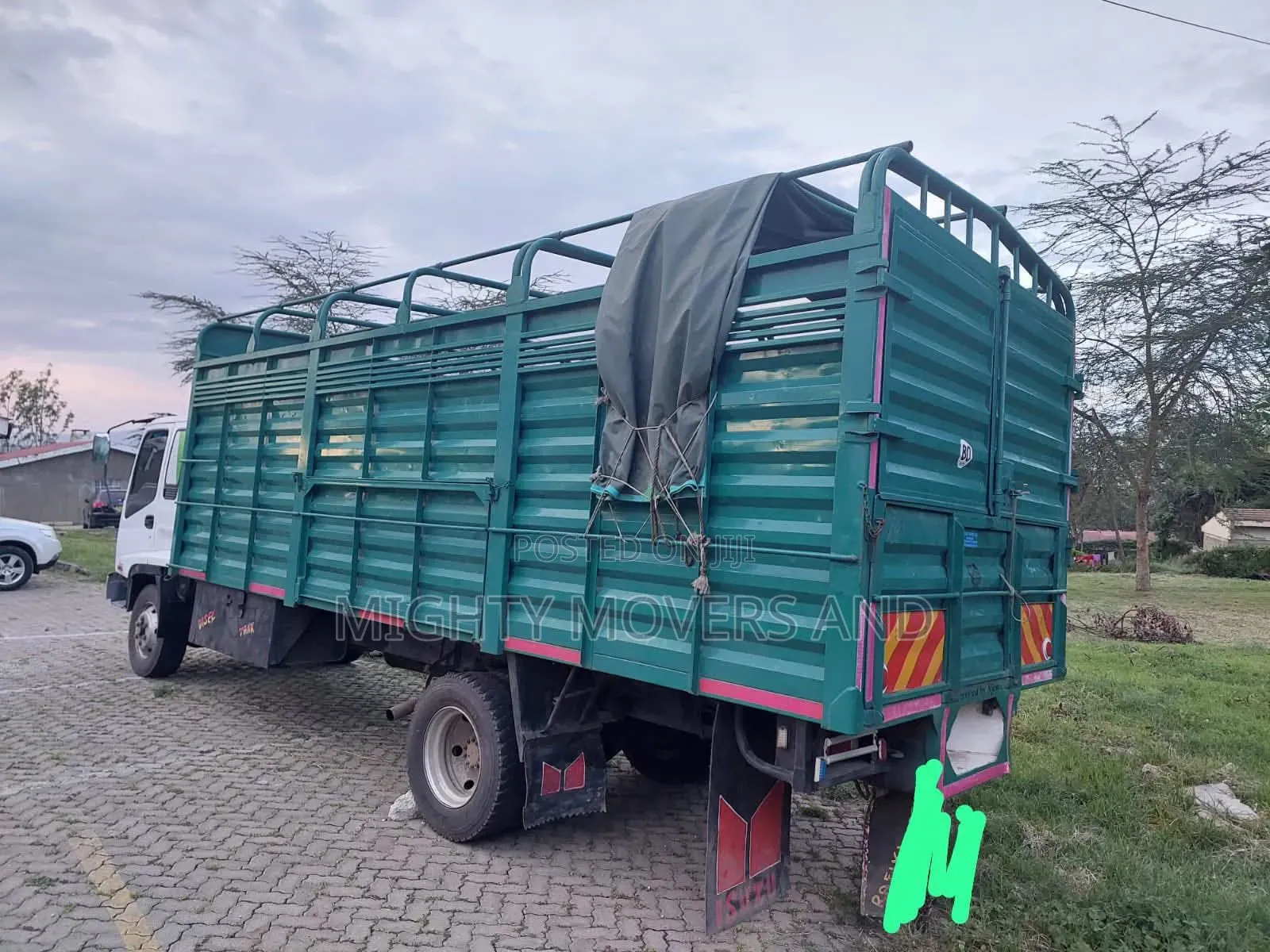Open Truck With Tarpaulin for Transportarion Available